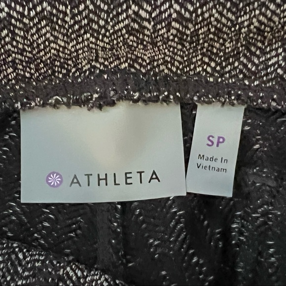 Athleta Hi-Rise Herringbone Metro Gray Leggings ~ Size Small ~ NWOT ~ 73371 - Picture 10 of 10